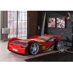 Pat masina Night Racer Car rosu roti 3D- Premium High Gloss Quality